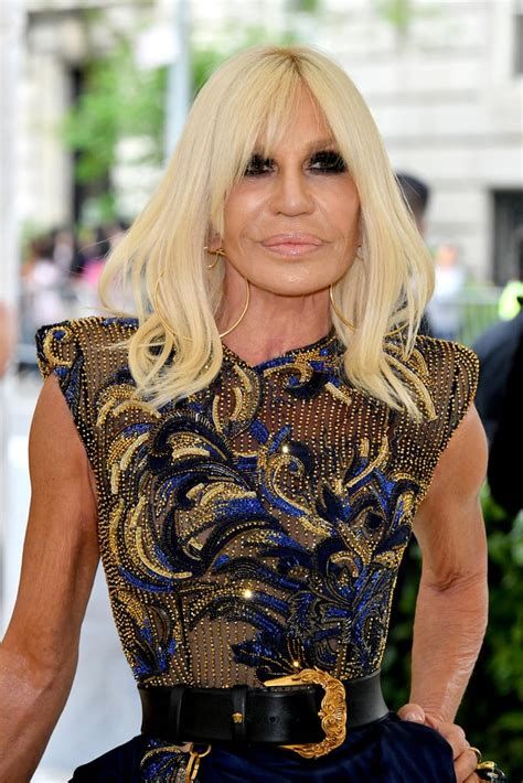 donatella long hair